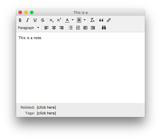 Zotero-Notizeditor zum Festhalten von Kontext neben einer Quelle.