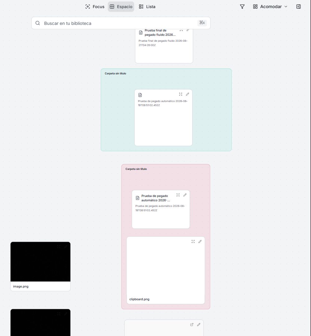 Content visually organized into folders in Signoapp